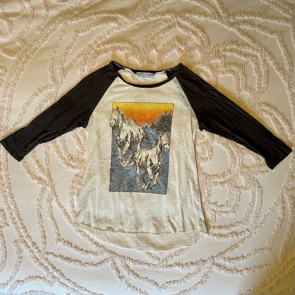 Western Raglan (baseball tee)